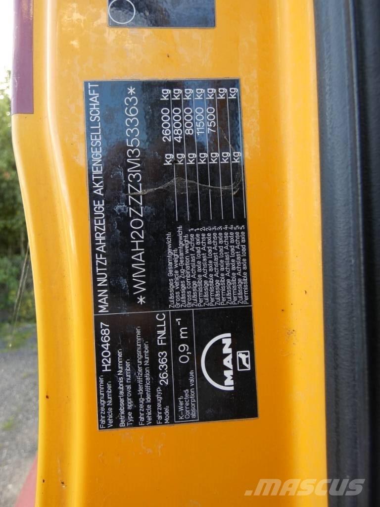 MAN TG 360A Pojazdy do transportu samochodów