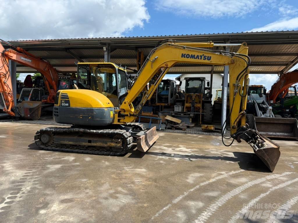Komatsu PC 80 MR-3 Midikoparki  7t - 12t