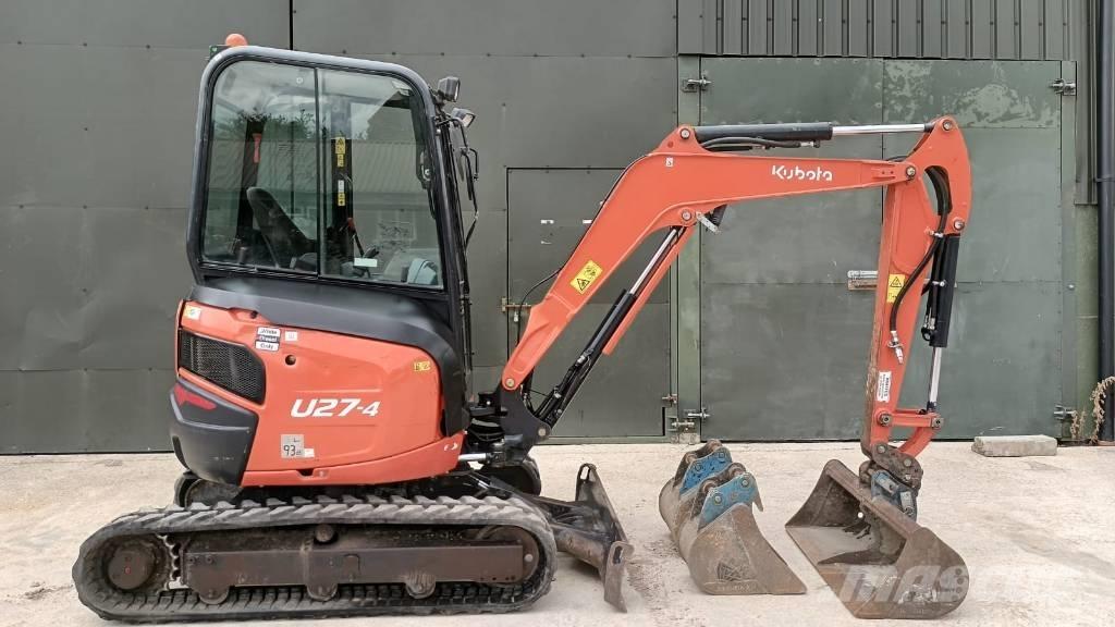 Kubota U 27-4 Minikoparki