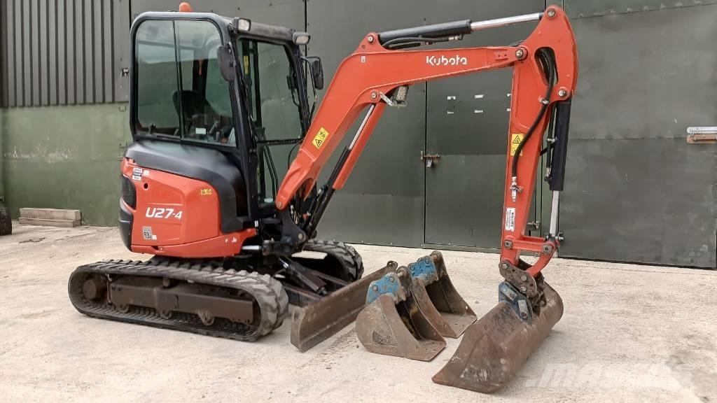 Kubota U 27-4 Minikoparki