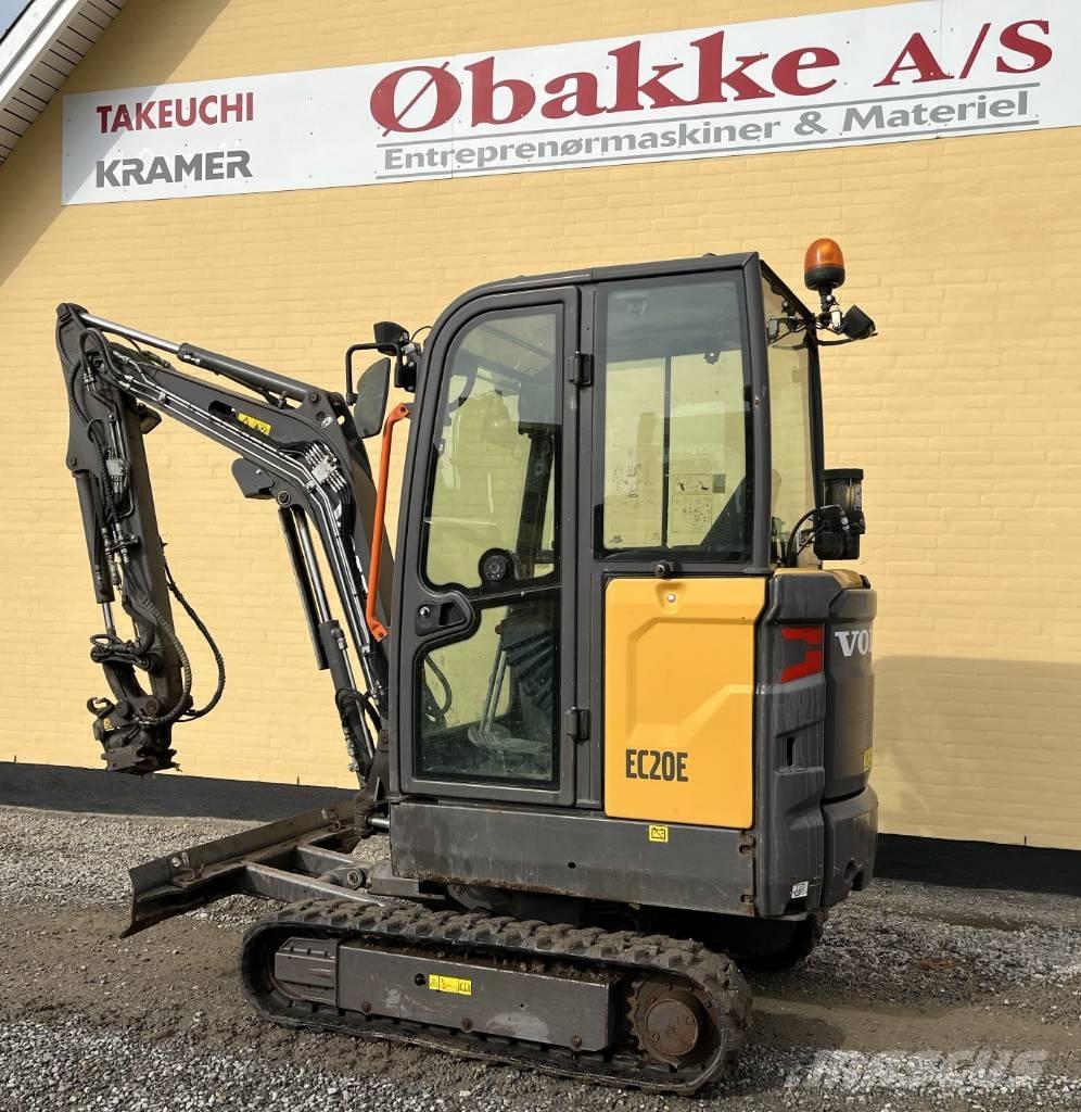 Volvo EC 20 E Minikoparki