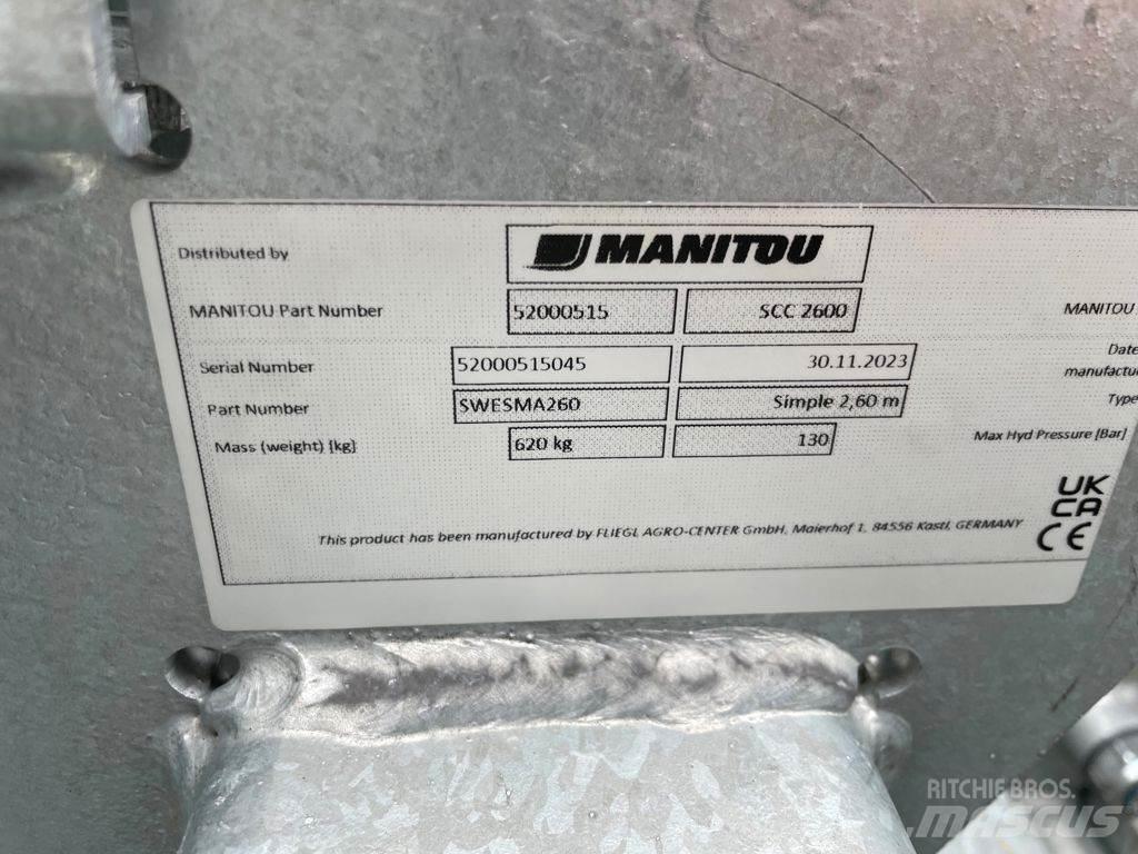 Manitou SCC 2600 Ładowarki teleskopowe