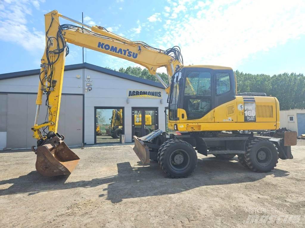 Komatsu PW 160-7 Koparki kołowe