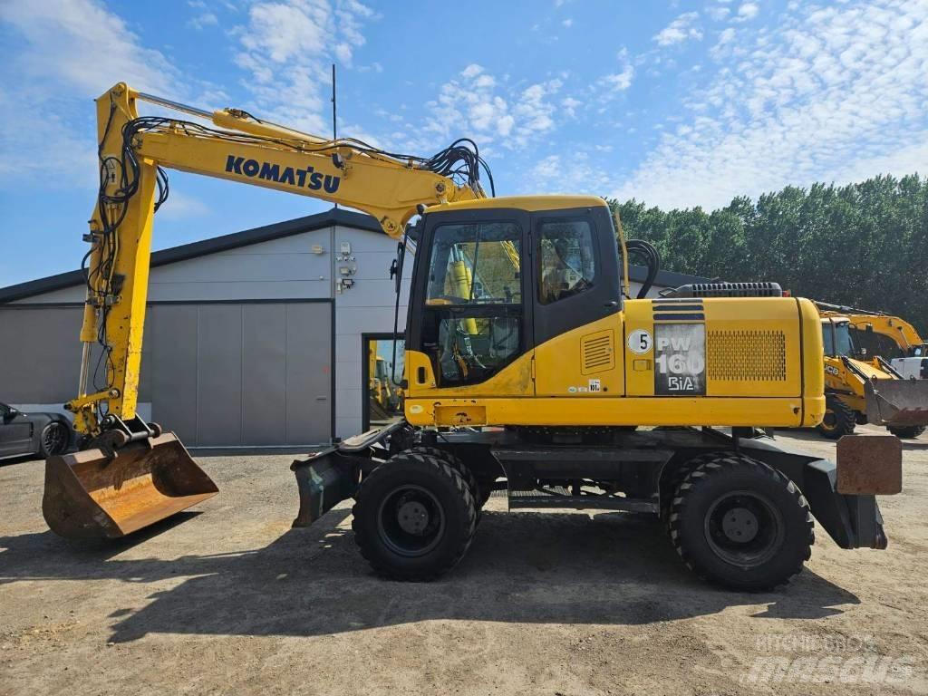 Komatsu PW 160-7 Koparki kołowe