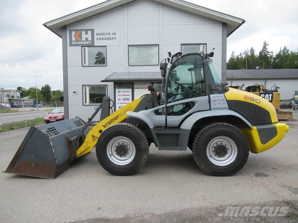 Kramer 880 2 x KAUHA Ładowarki kołowe