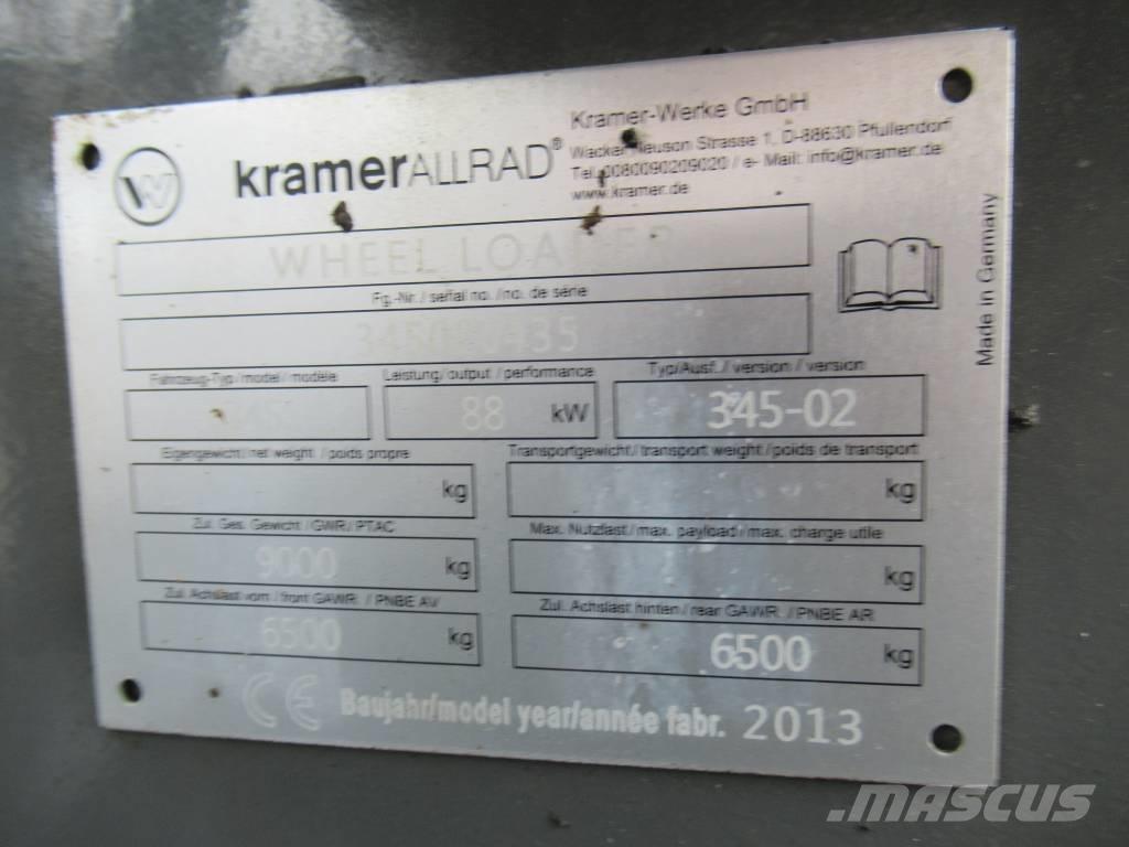 Kramer 880 2 x KAUHA Ładowarki kołowe