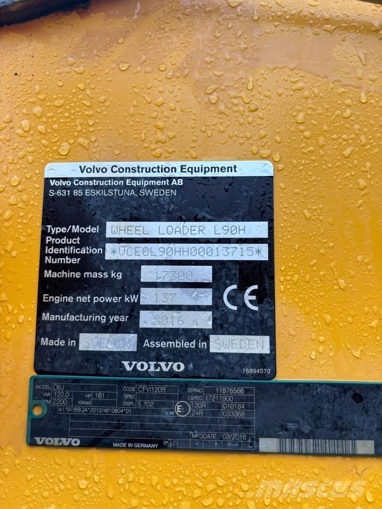 Volvo L 90 H Ładowarki kołowe
