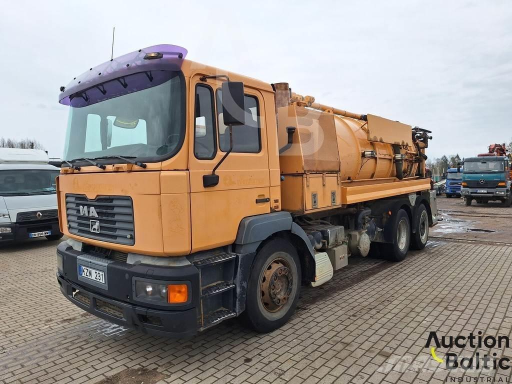 MAN TGS200 Kombi / koparki ssące