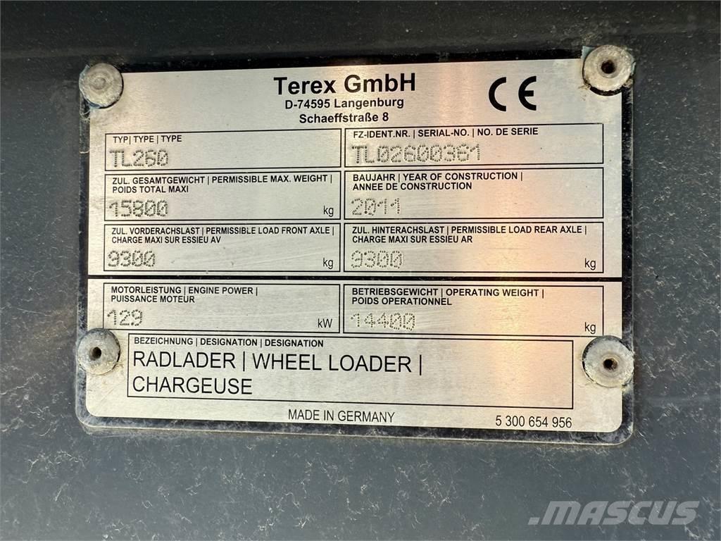 Terex TL260 Ładowarki kołowe
