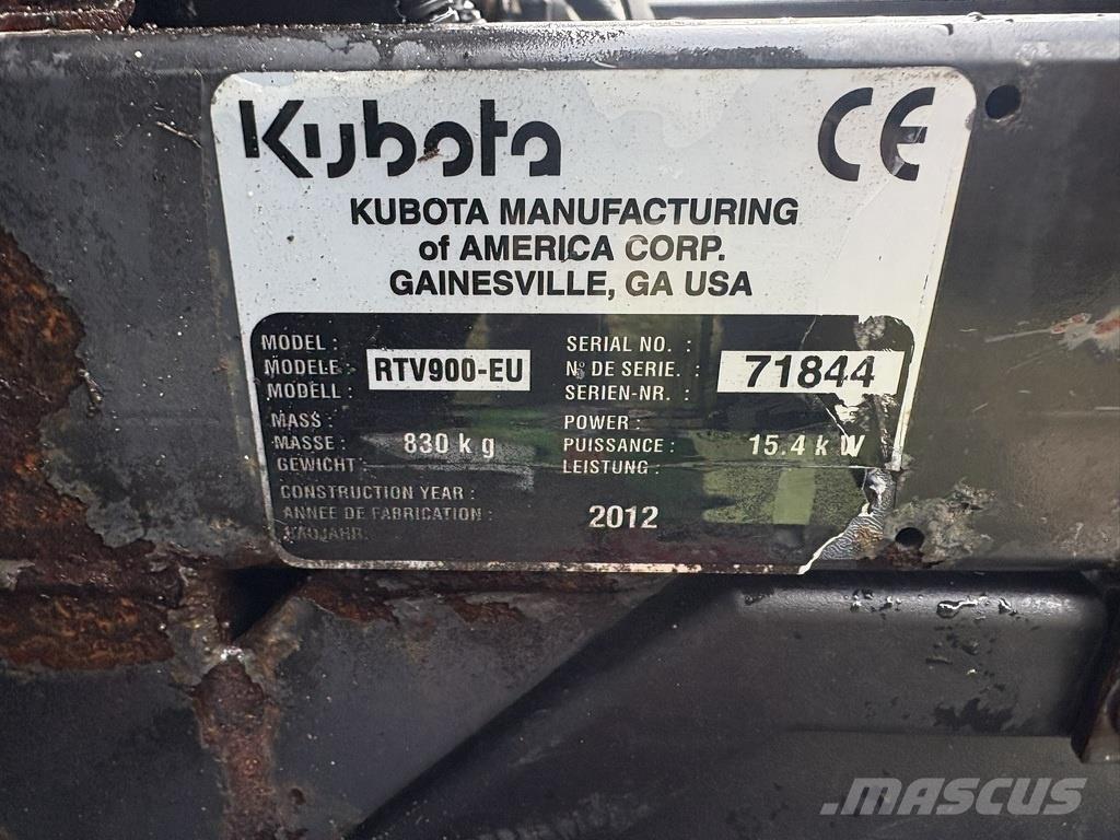 Kubota rtv 900 Wózki golfowe