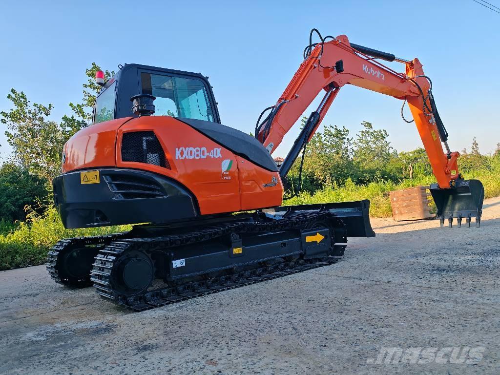 Kubota KX 080-4 CX Midikoparki  7t - 12t