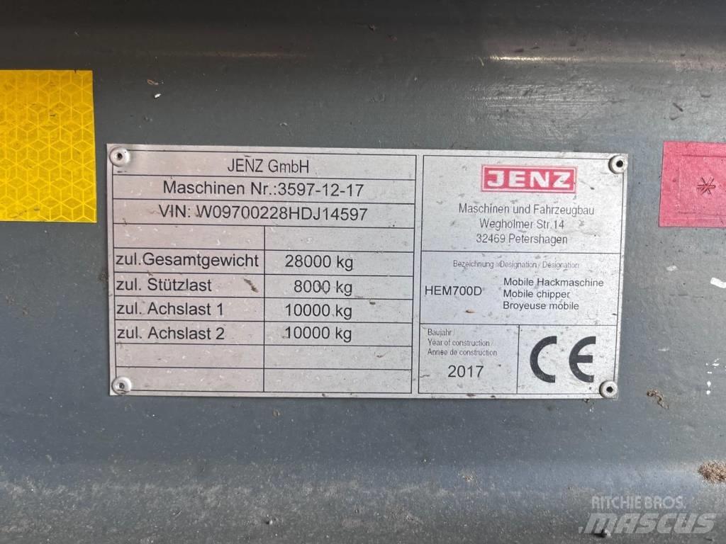 JENZ HEM 700 D Rębaki