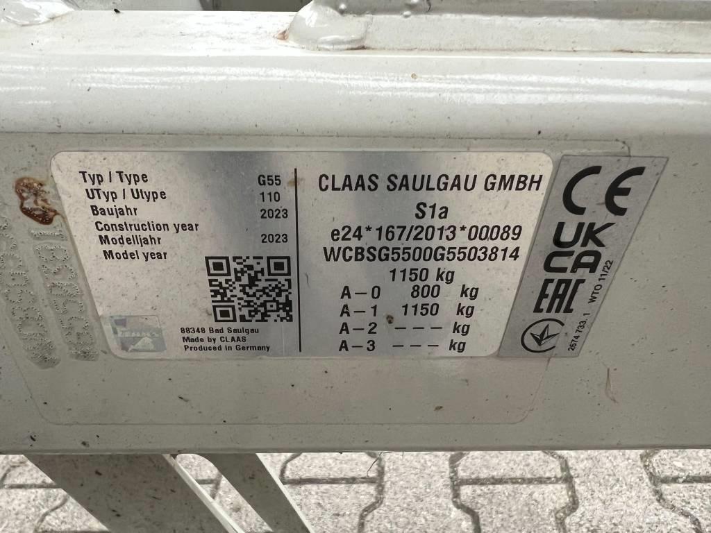 CLAAS Volto 1100 T Zgrabiarki i przetrząsacze