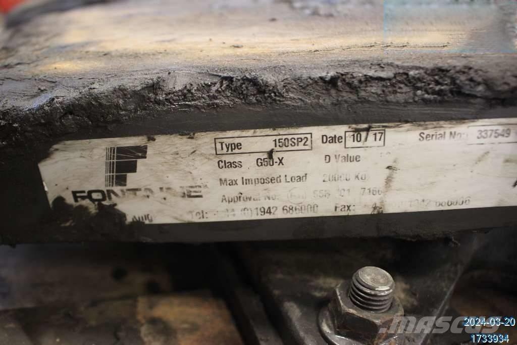 DAF XF 510 Ramy i zawieszenie