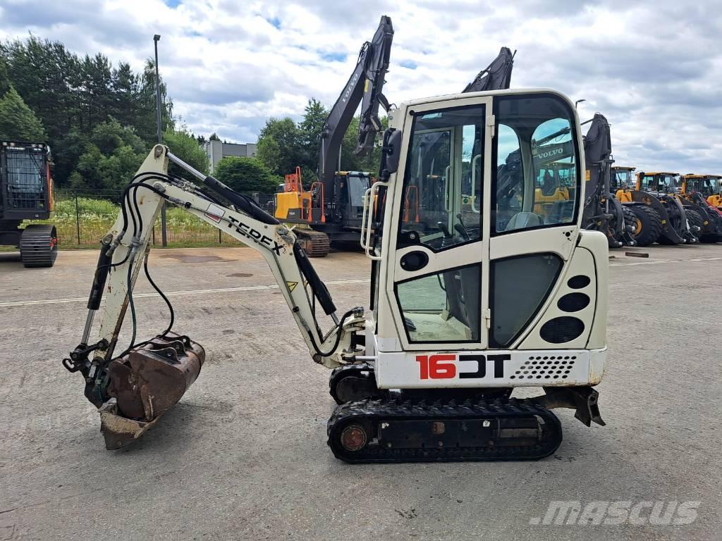 Terex TC16 Minikoparki