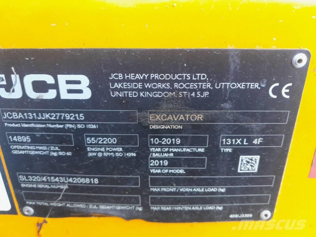 JCB 131 X Koparki gąsienicowe