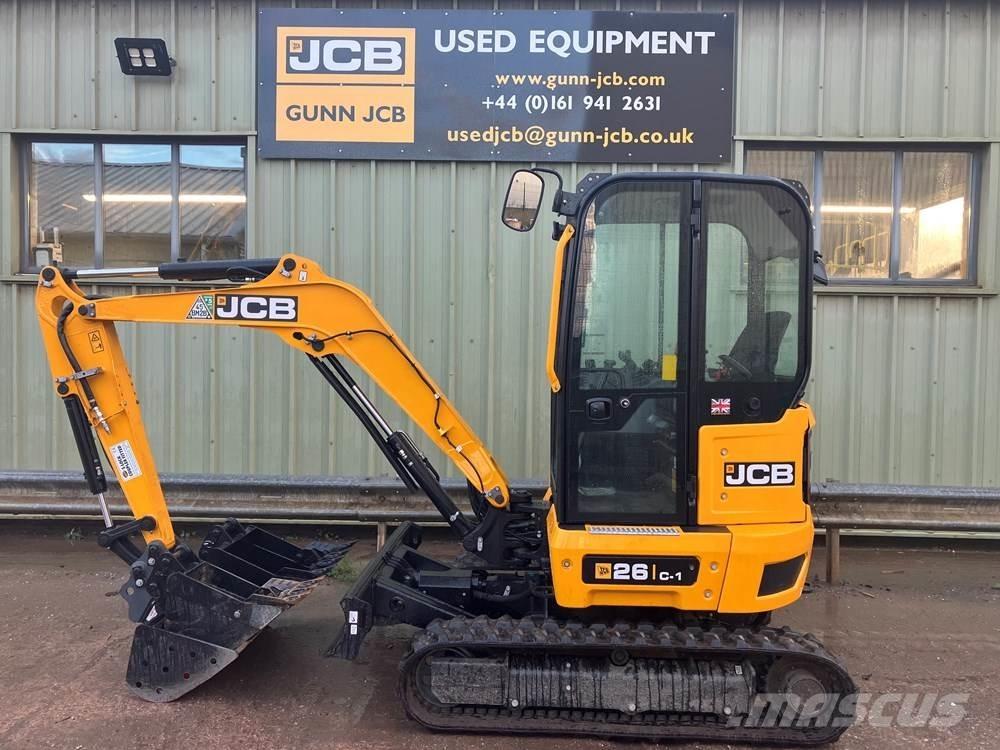 JCB 26C-1 Minikoparki