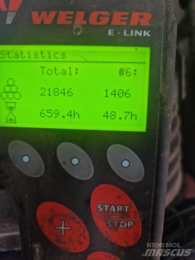 Welger D6060 Prasy kostkujące