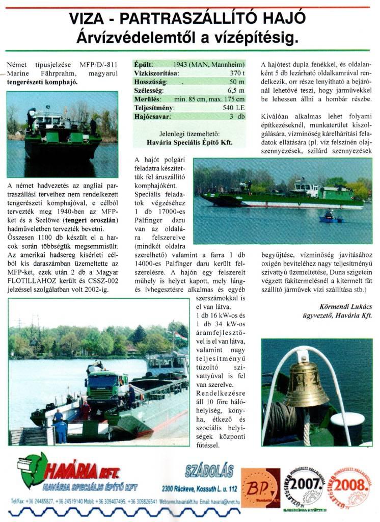 VIZA Hajó Magazynowanie - Inne