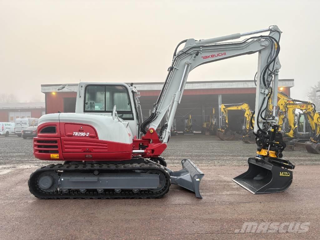 Takeuchi TB290 Midikoparki  7t - 12t