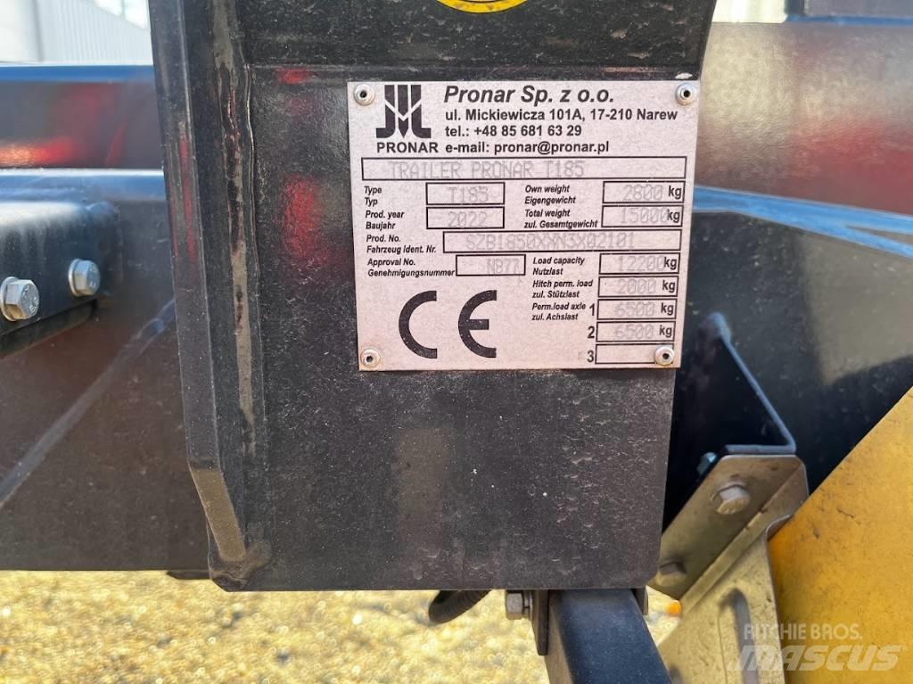 Pronar T 185 Przyczepy ogólnego zastosowania