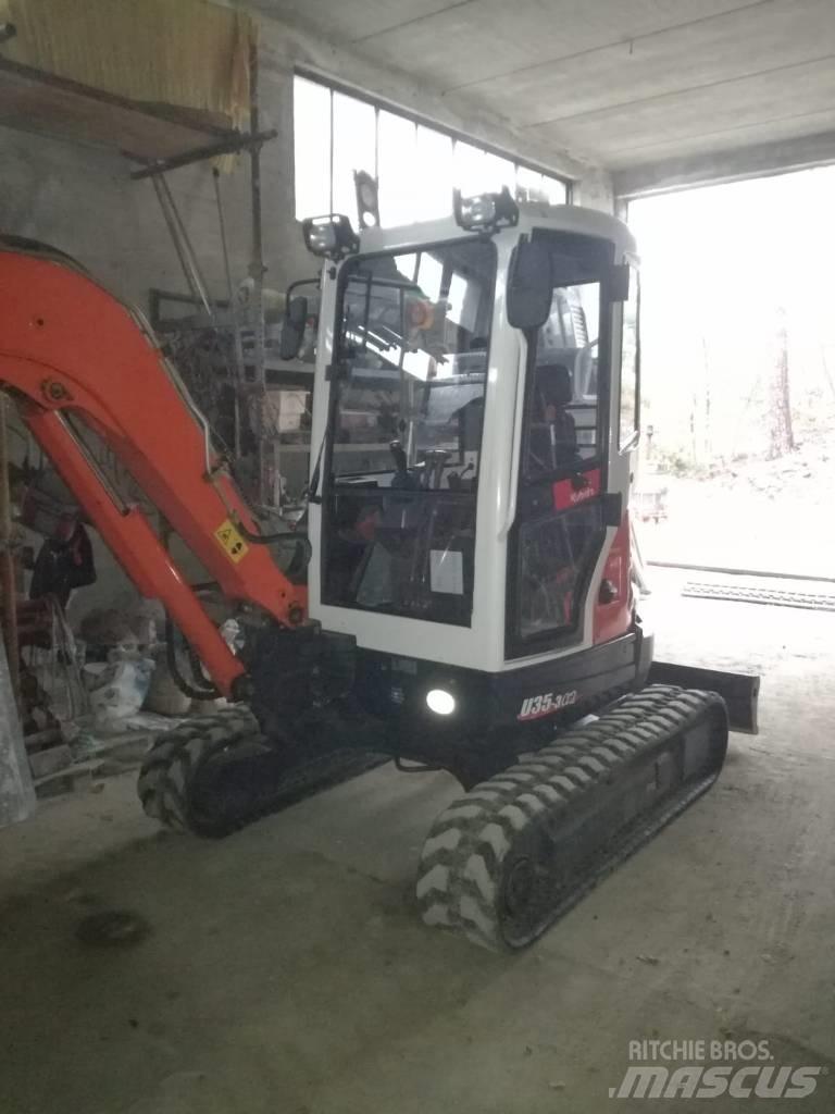 Kubota U 35 Minikoparki
