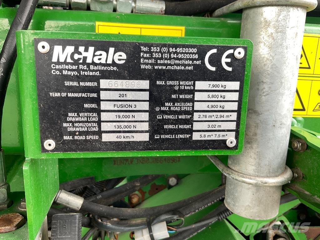 McHale Fusion 3 Prasy zwijające