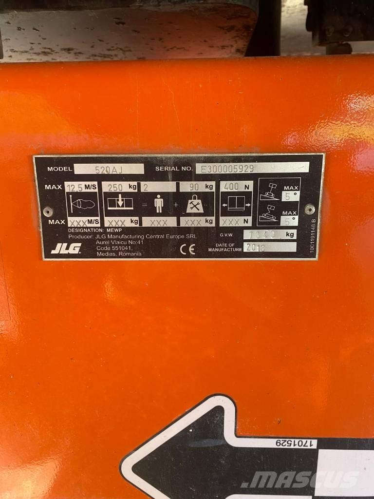 JLG 520 AJ Podnośniki przegubowe