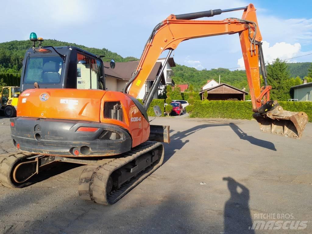 Kubota KX 080-4 Midikoparki  7t - 12t