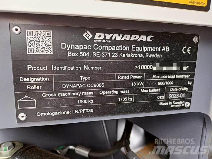 Dynapac CC900S Holowane walce wibracyjne