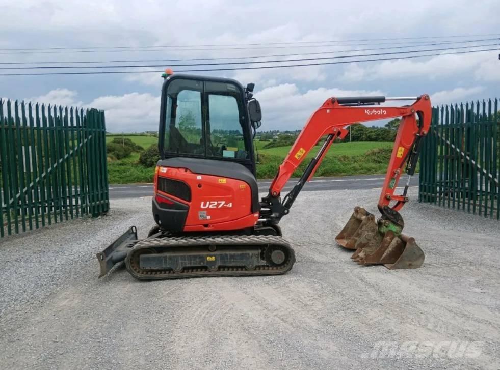 Kubota U 27-4 Minikoparki