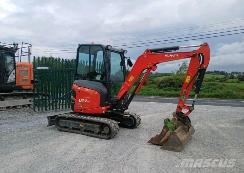 Kubota U 27-4 Minikoparki