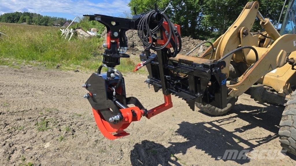  Grip med rotor Ładowarki kołowe