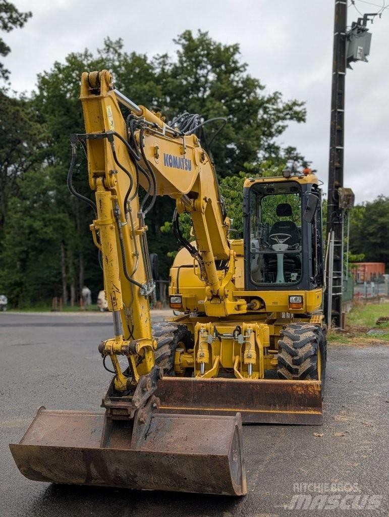 Komatsu PW 98 MR-8 Koparki kołowe