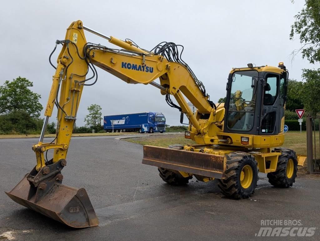 Komatsu PW 98 MR-8 Koparki kołowe
