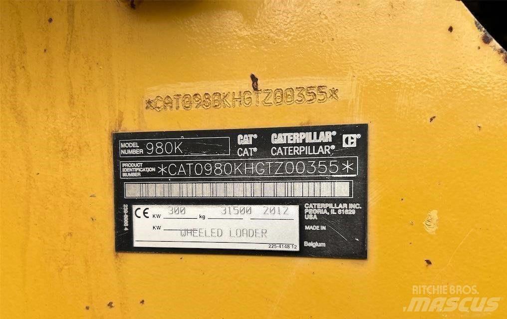 CAT 980 K Ładowarki kołowe