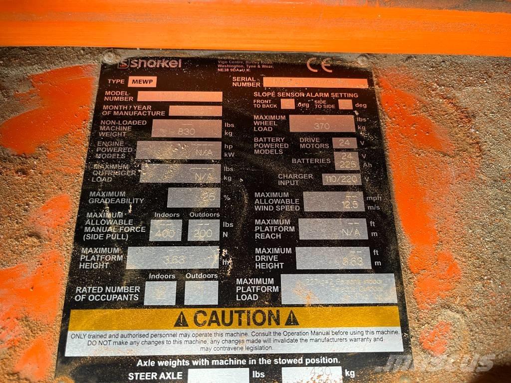 Snorkel TM 12 Podnośniki masztowe