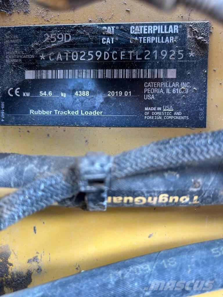 CAT 259 D Ładowarki burtowe
