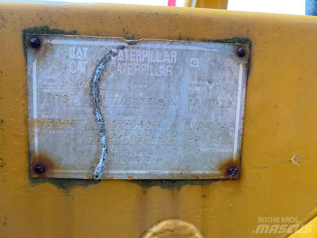 CAT D 7 G Spycharki gąsienicowe