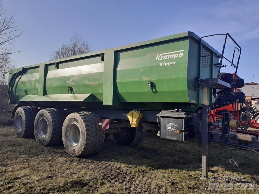 Krampe Big Body 900 Platformy / Naczepy z otwieranymi burtami
