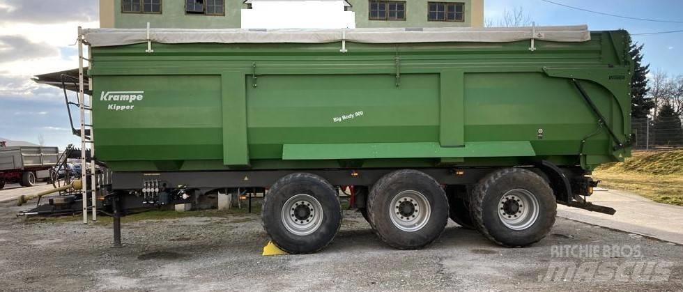 Krampe Big Body 900 Platformy / Naczepy z otwieranymi burtami