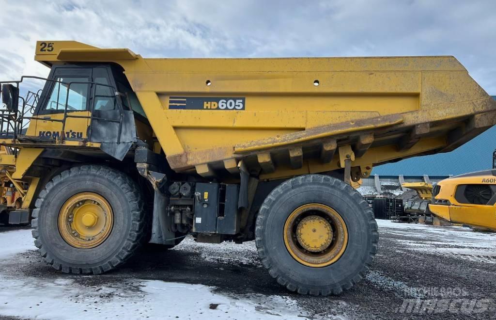 Komatsu 605-7 Wozidła sztywnoramowe
