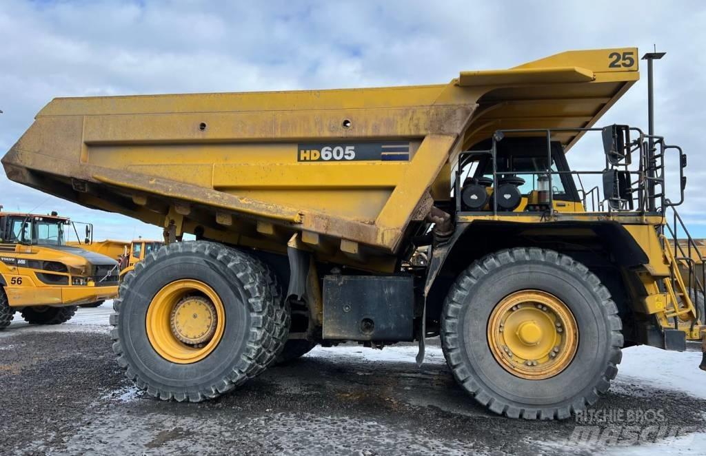 Komatsu 605-7 Wozidła sztywnoramowe