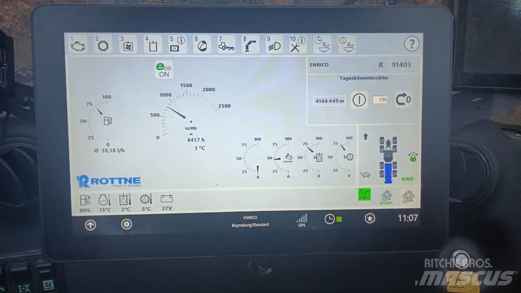 Rottne H21D SP 661 Harwestery