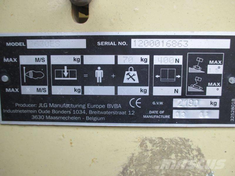 JLG 2630 ES Podnośniki nożycowe