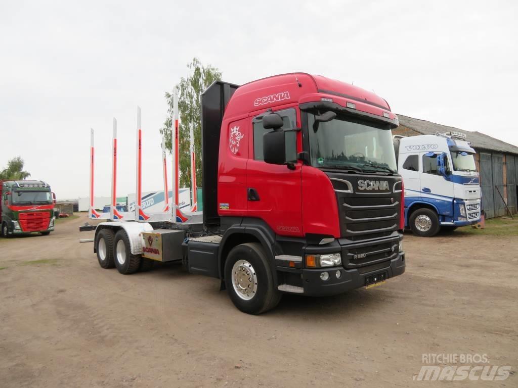 Scania R 520 Samochody do przewozu drewna