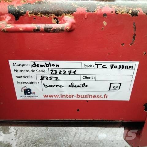 Demblon TC 70 Pługi obrotowe