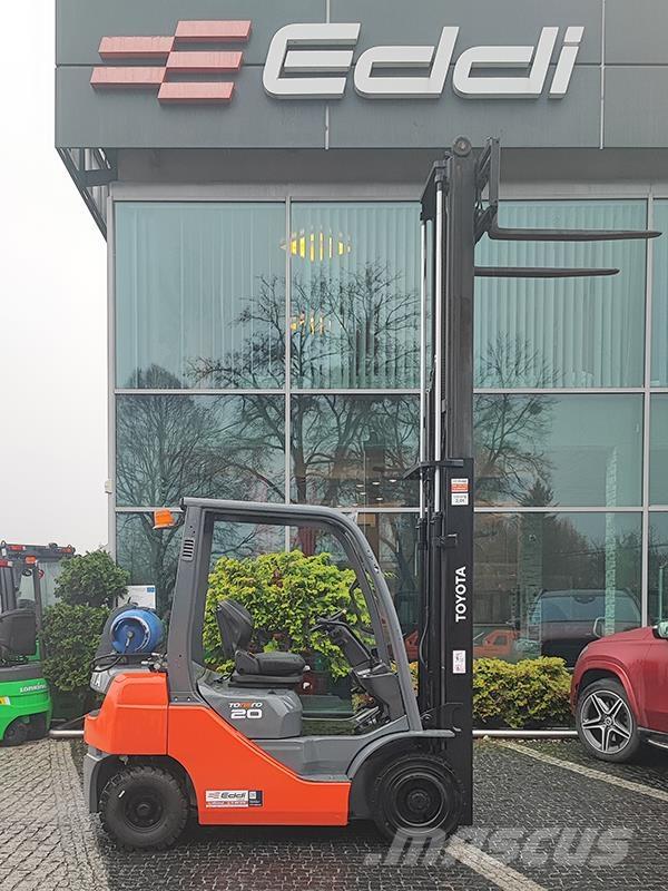 Toyota 02-8FGF20 Wózki LPG