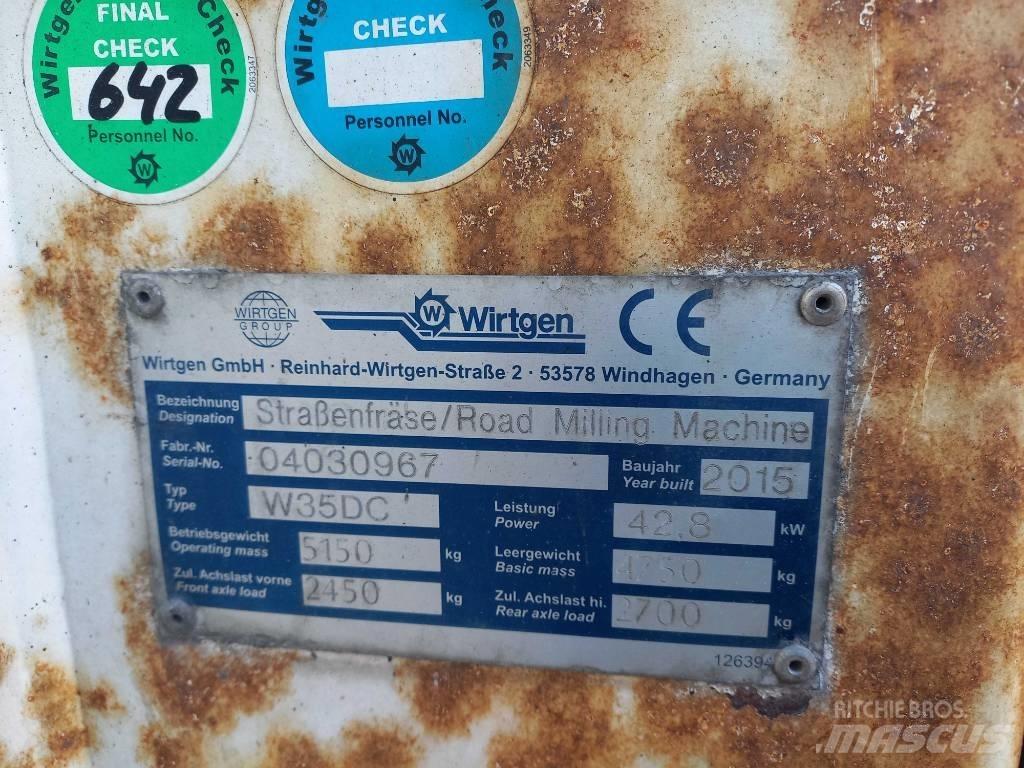 Wirtgen W 35 DC Recyklery do asfaltu