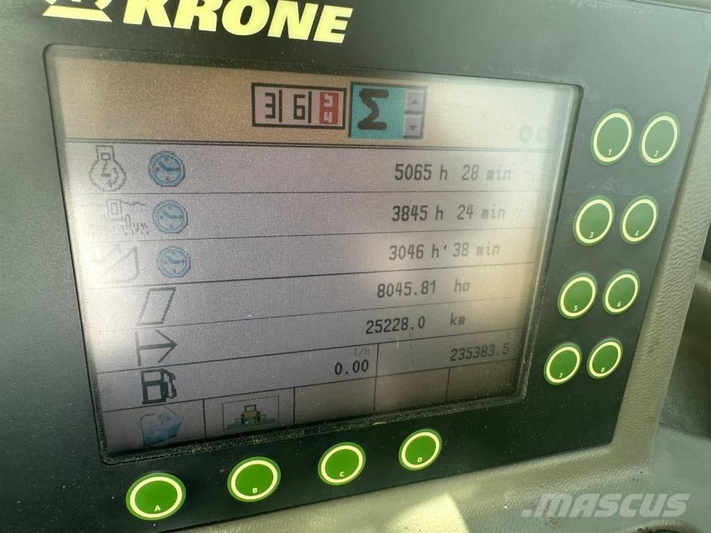 Krone Big X 500 Sieczkarnie samojezdne